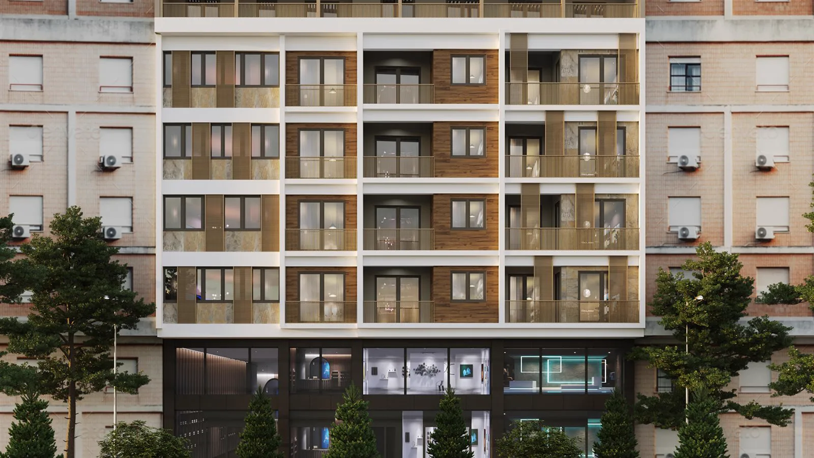 Begonya Apartmanı proje konsepti