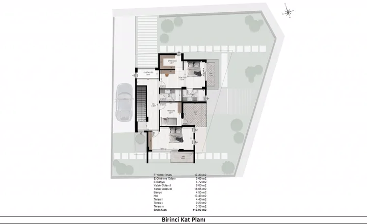 Gümüş Villa plan 2