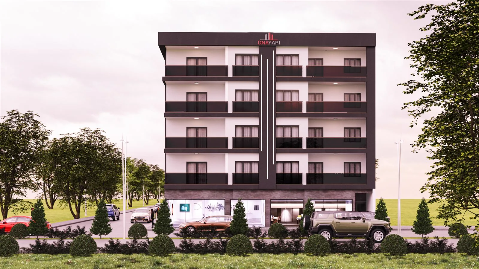 Güneş Apartmanı proje konsepti