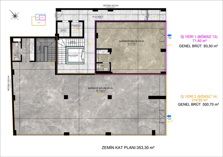 Güneş Apartmanı plan 2