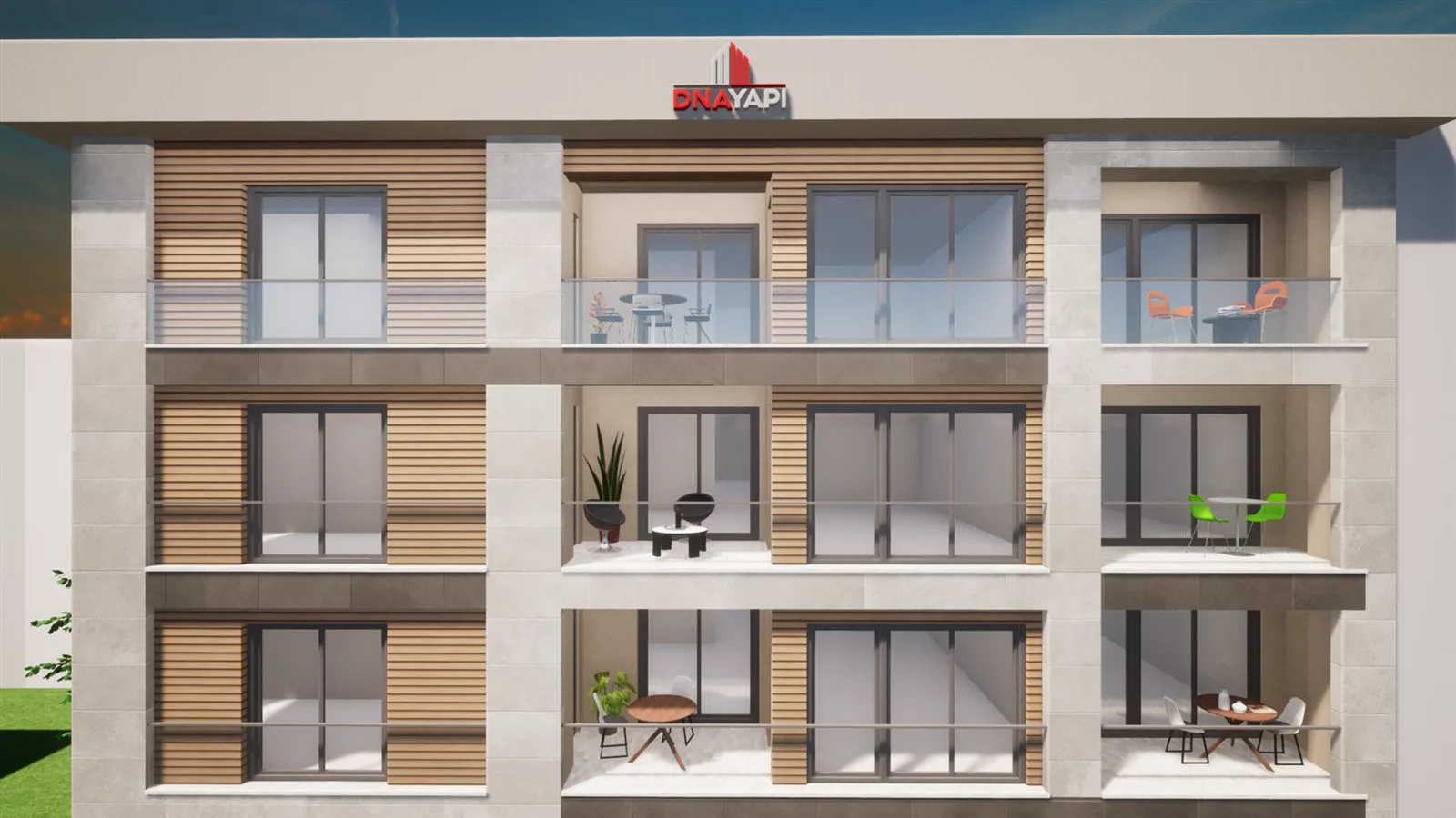 Ilgın Apartmanı proje konsepti