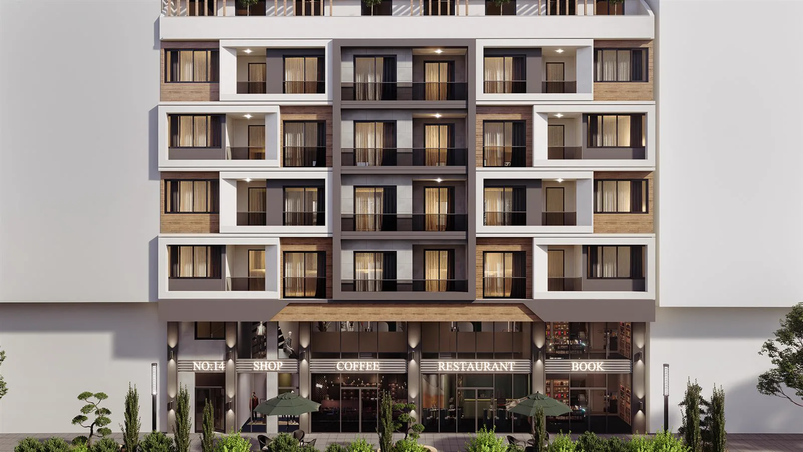 Kardelen Apartmanı proje konsepti