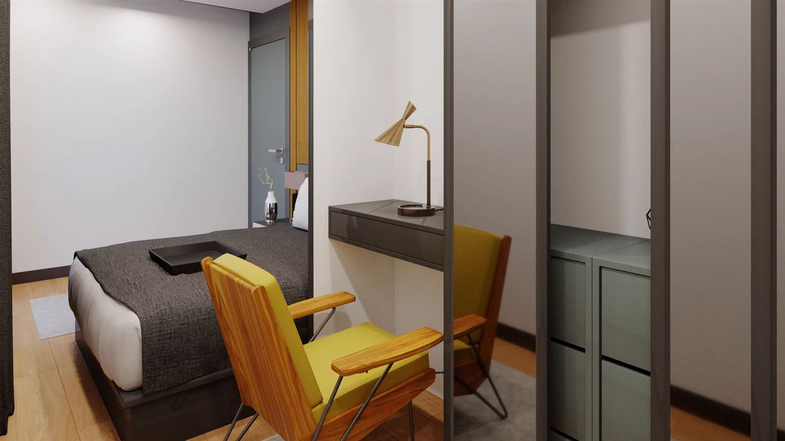 Sedir Apartmanı B Blok proje konsepti