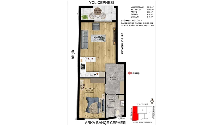 Yıldız Sitesi plan 3
