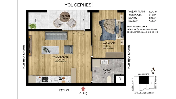 Yıldız Sitesi plan 4